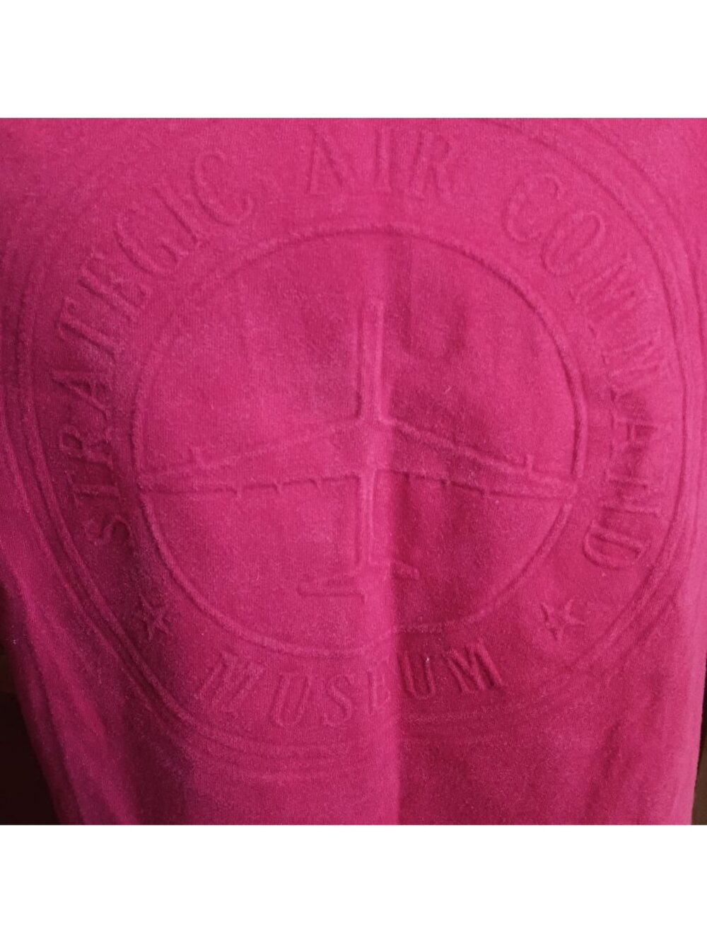True Vintage T-Shirt Large Strategic Air Command Museum Embossed Boss 1990's